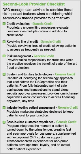Second Look Provider Checklist