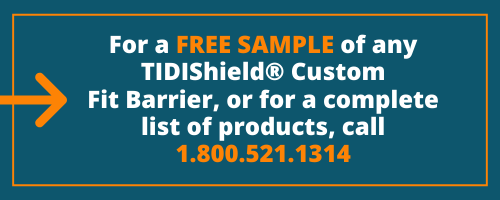Free sample tidi products including custom fit barriers