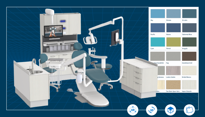 DSO operatory design at scale A-dec 3D