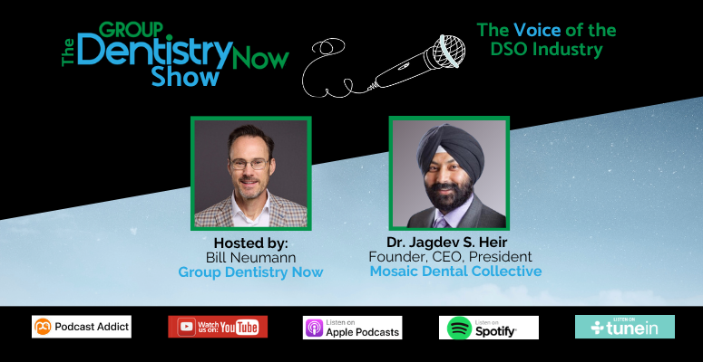 DSO dental podcast Mosaic Dental Collective , Dr. Heir